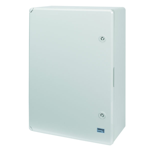 COFFRET DE DISTRIBUTION 400X600X200 MM PORTE PLEINE GRISE